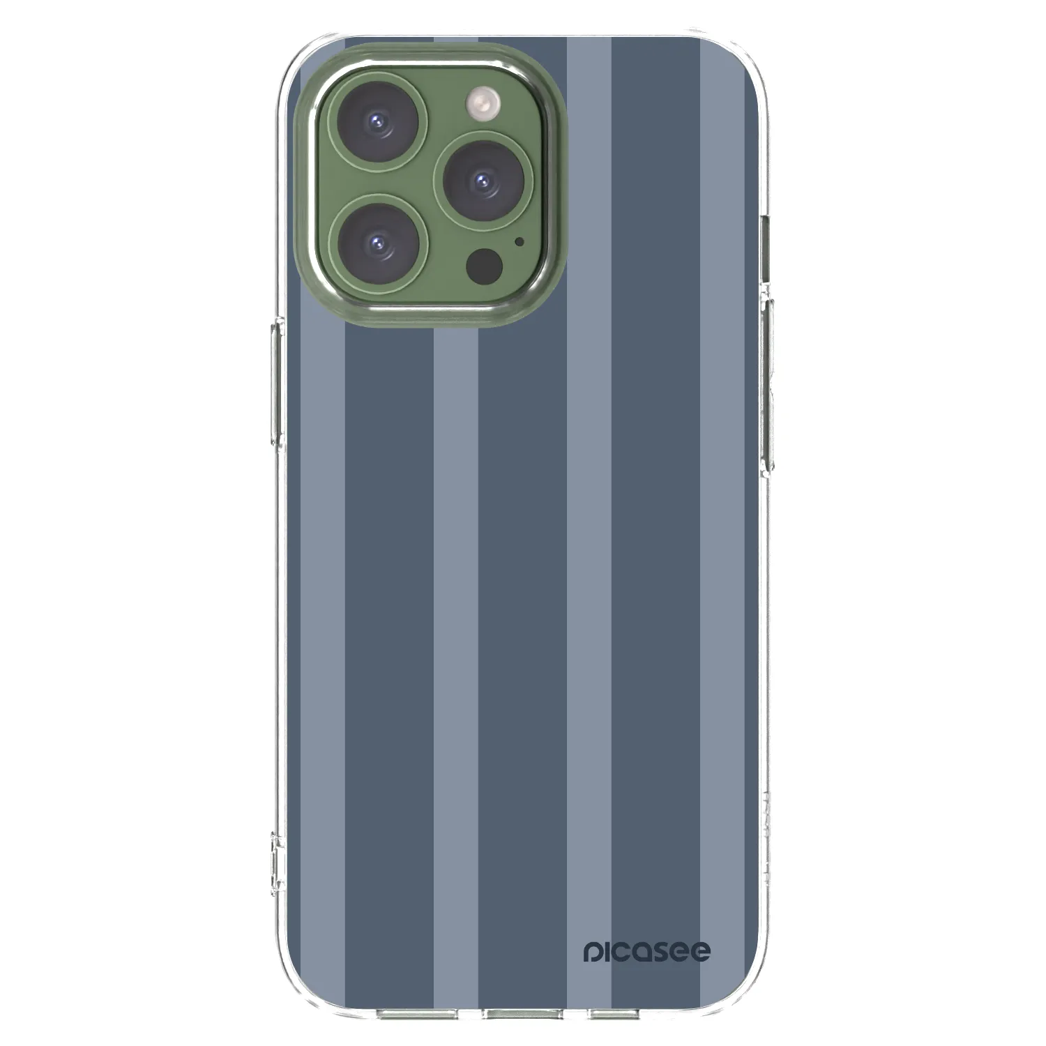 Picasee silikónový prehľadný obal pre Apple iPhone 13 Pro - Midnight lounge