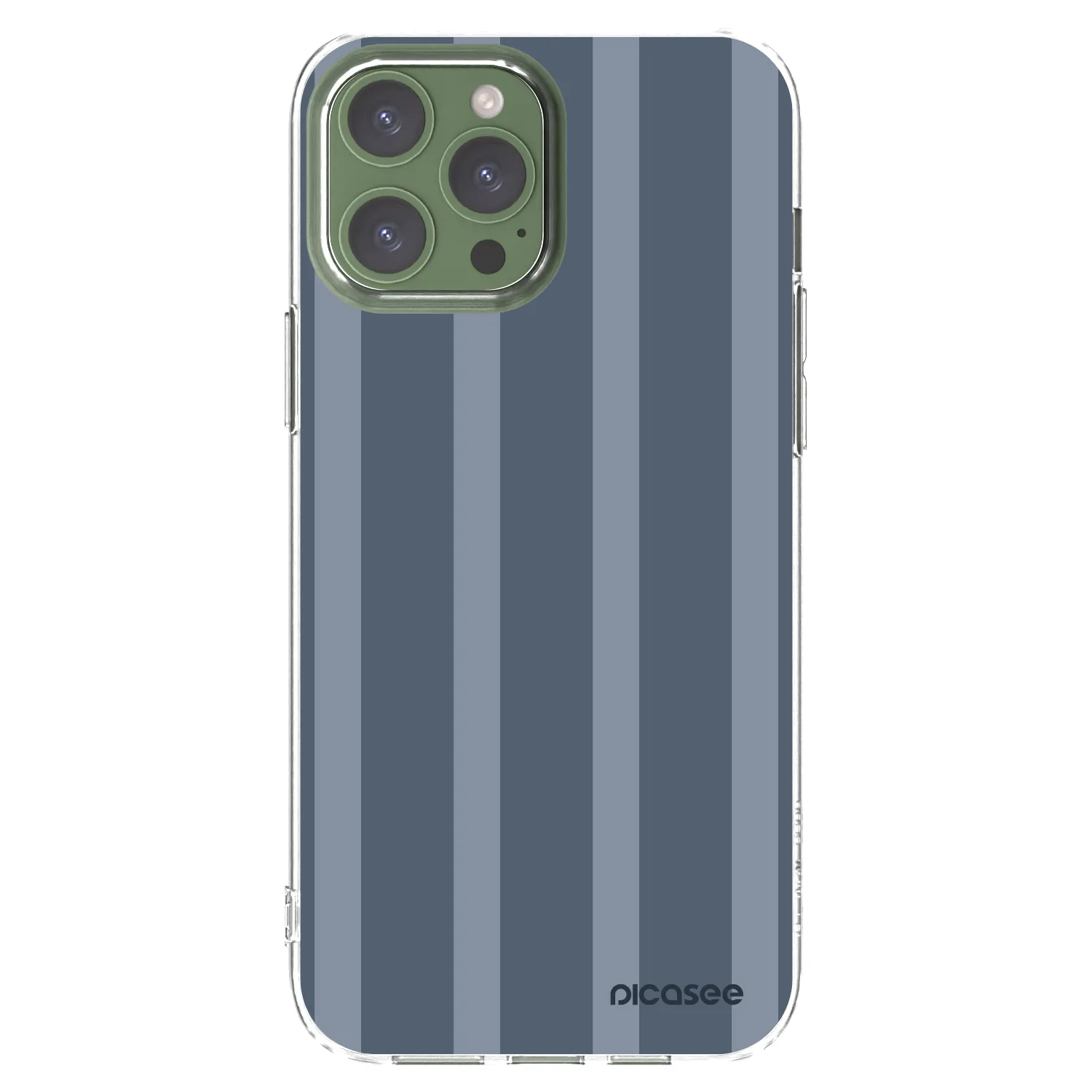 Picasee silikónový prehľadný obal pre Apple iPhone 13 Pro Max - Midnight lounge