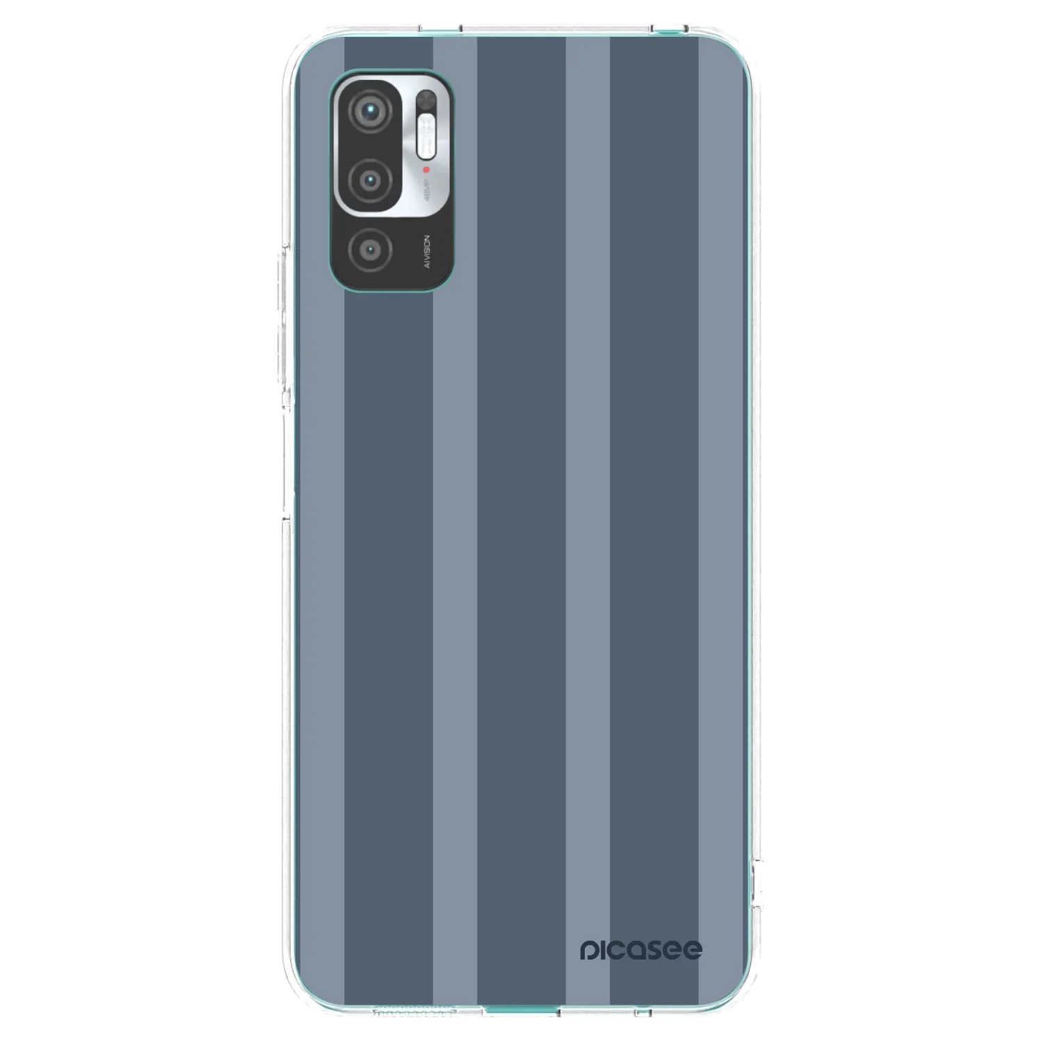 Picasee silikónový prehľadný obal pre Xiaomi Redmi Note 10 5G - Midnight lounge