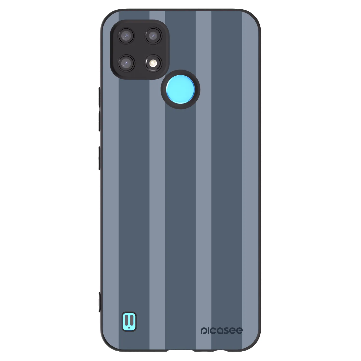 Picasee silikónový čierny obal pre Realme C21 - Midnight lounge