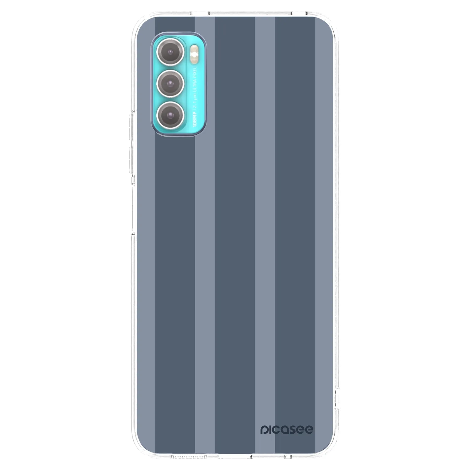 Picasee silikónový prehľadný obal pre Motorola Moto G60 - Midnight lounge