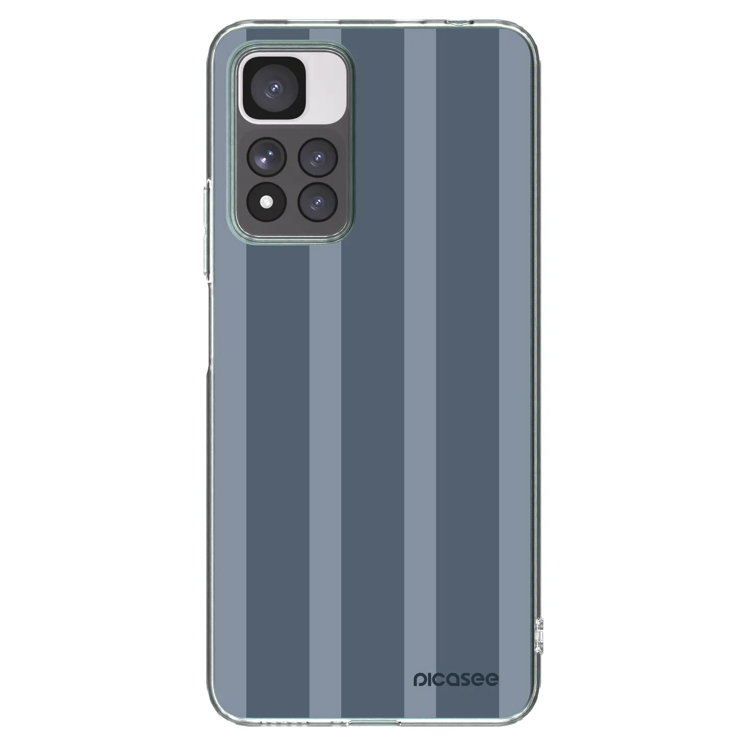 Picasee silikónový prehľadný obal pre Xiaomi Redmi Note 11 Pro+ 5G - Midnight lounge