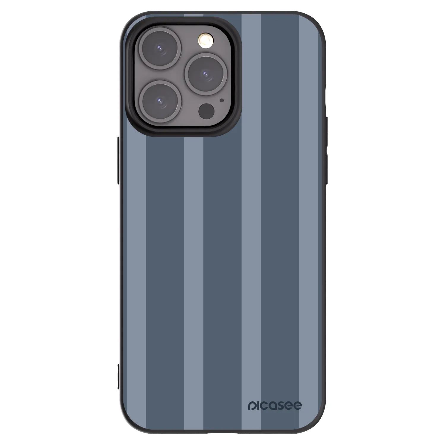 Picasee silikónový čierny obal pre Apple iPhone 15 Pro Max - Midnight lounge