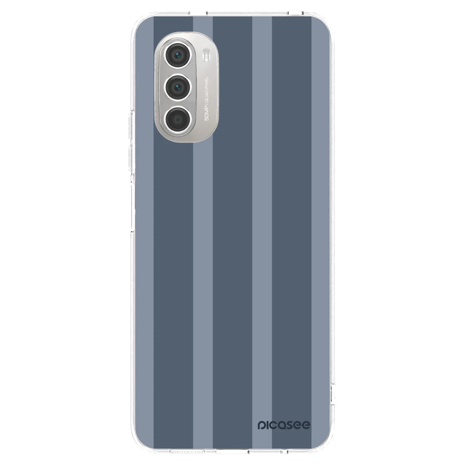 Picasee silikónový prehľadný obal pre Motorola Moto G51 - Midnight lounge