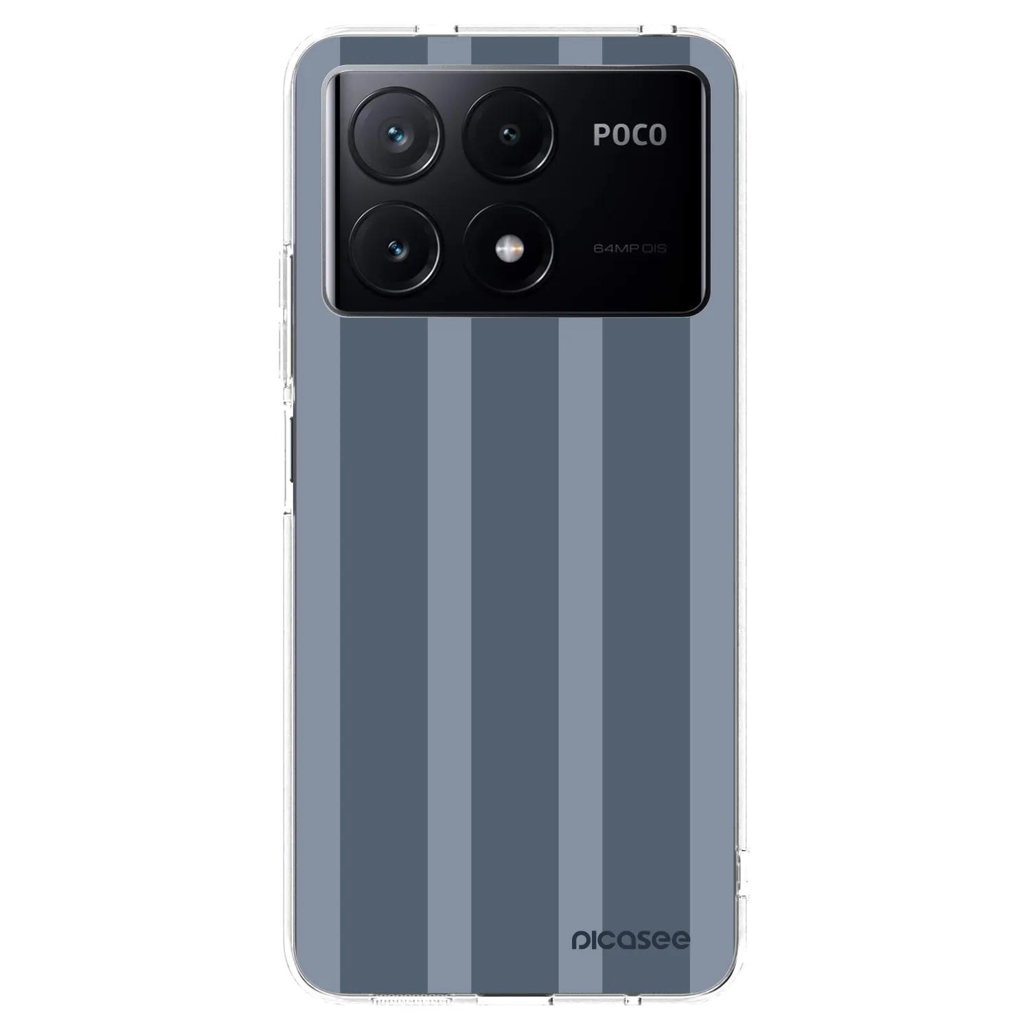 Picasee silikónový prehľadný obal pre Xiaomi Poco X6 Pro - Midnight lounge