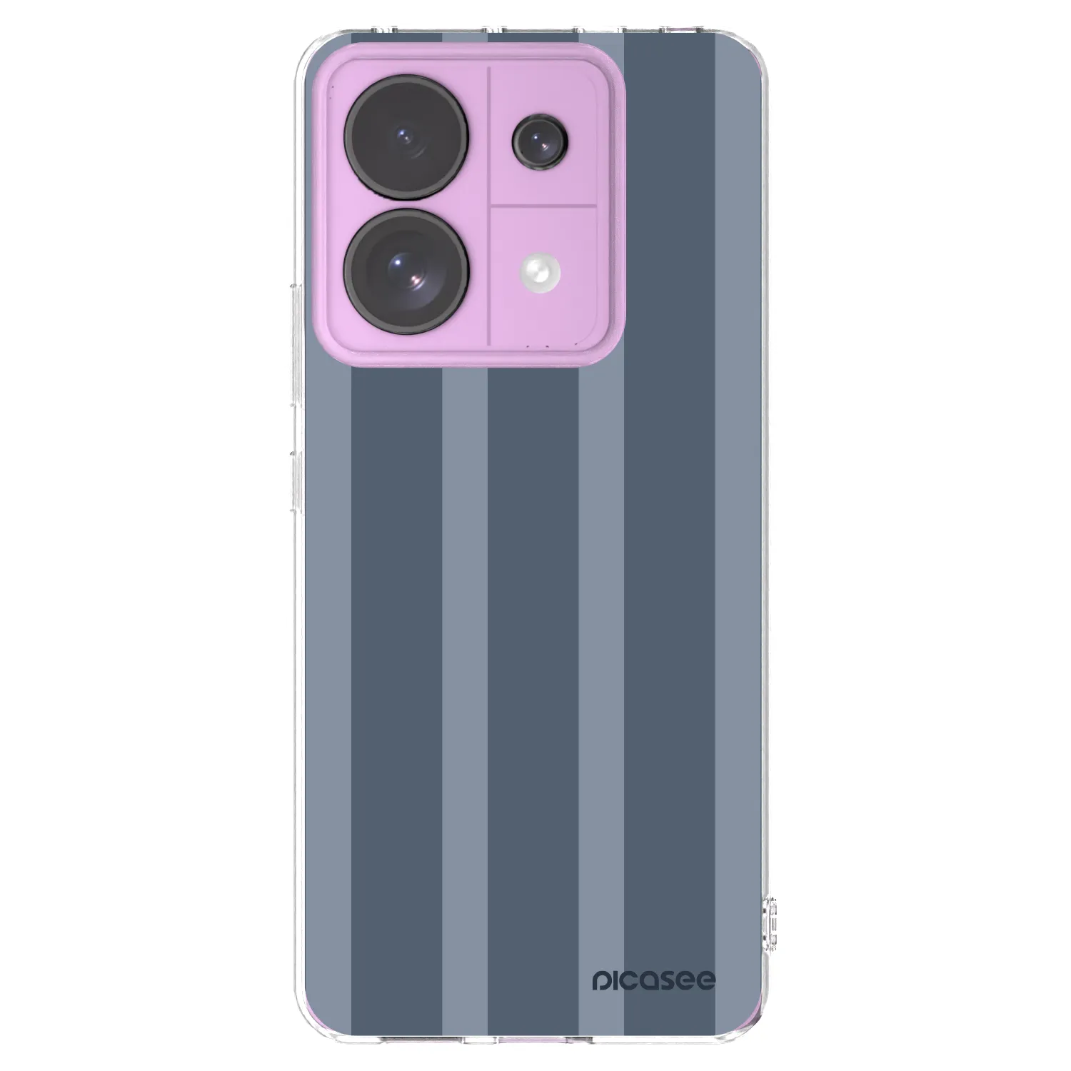 Picasee silikónový prehľadný obal pre Xiaomi Redmi Note 13 Pro 5G - Midnight lounge