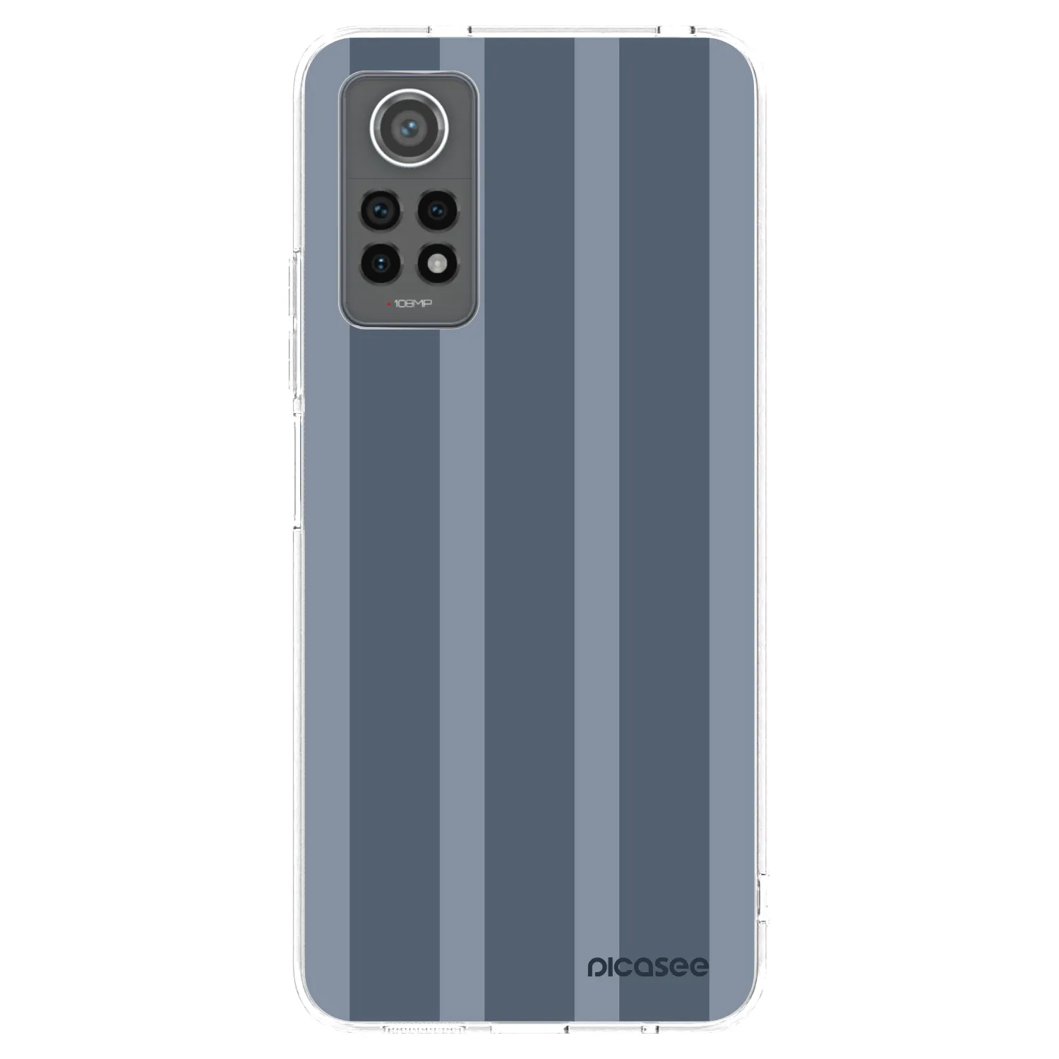 Picasee silikónový prehľadný obal pre Xiaomi Redmi Note 12 Pro 4G - Midnight lounge