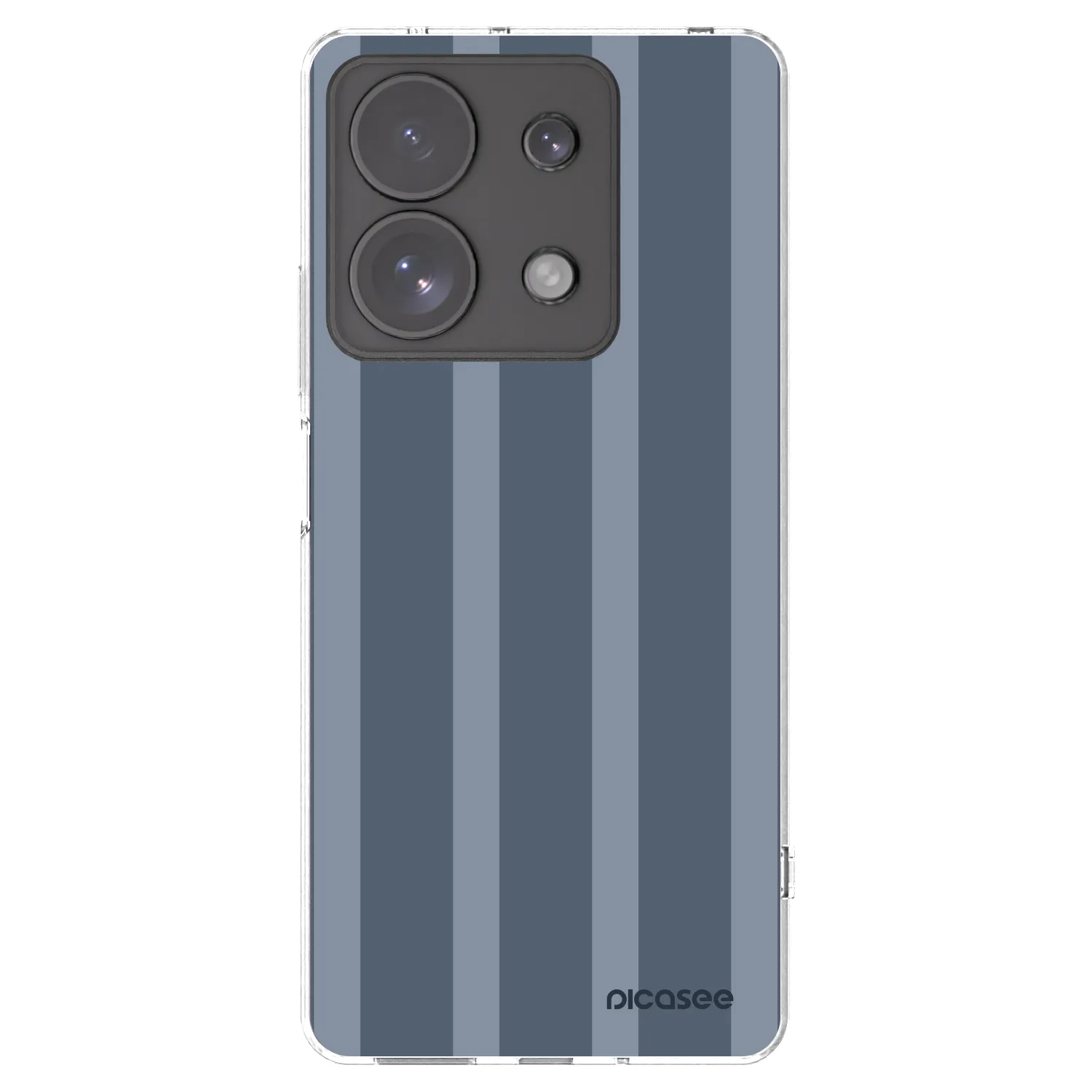 Picasee silikónový prehľadný obal pre Xiaomi Redmi Note 13 Pro 4G - Midnight lounge