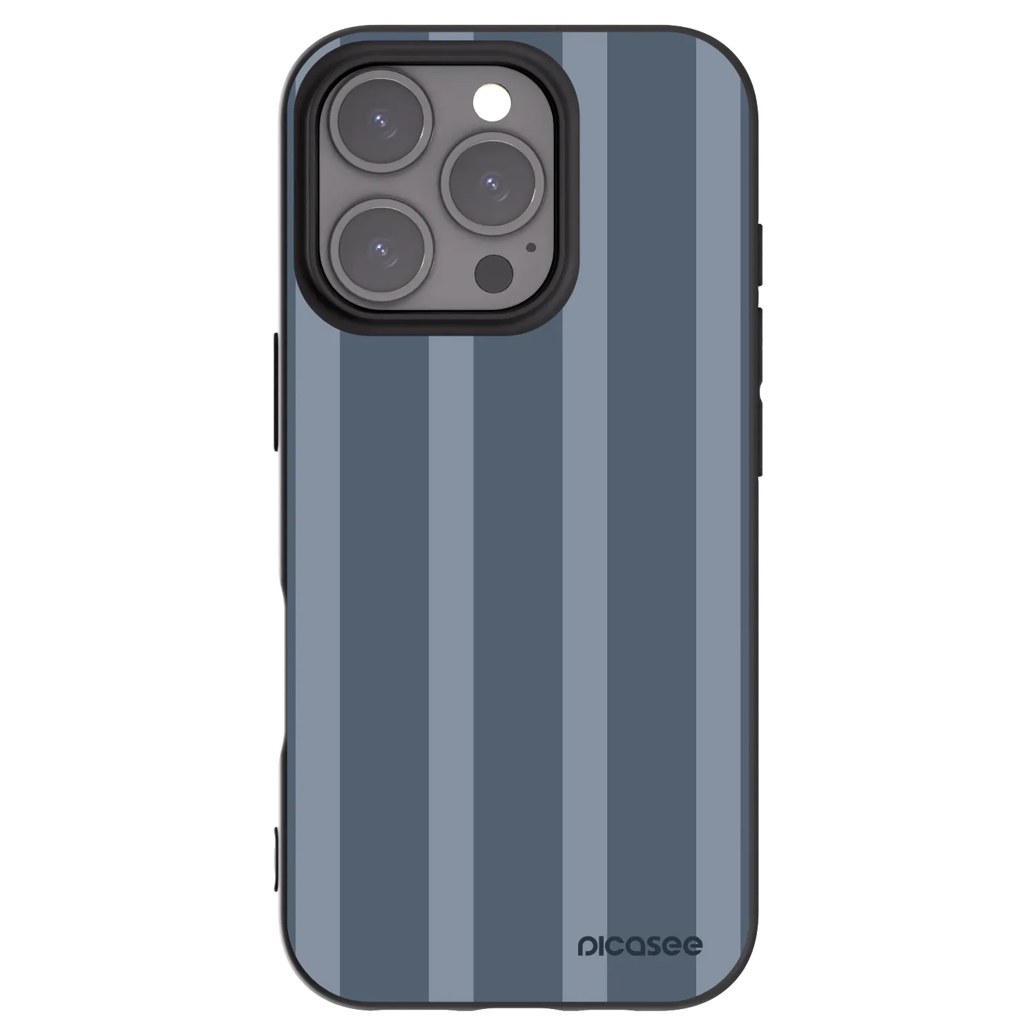 Picasee silikónový čierny obal pre Apple iPhone 16 Pro - Midnight lounge