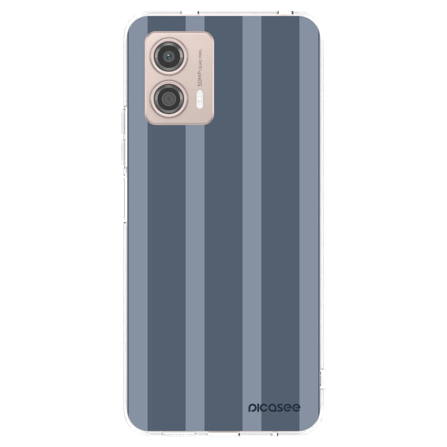 Picasee silikónový prehľadný obal pre Motorola Moto G53 5G - Midnight lounge