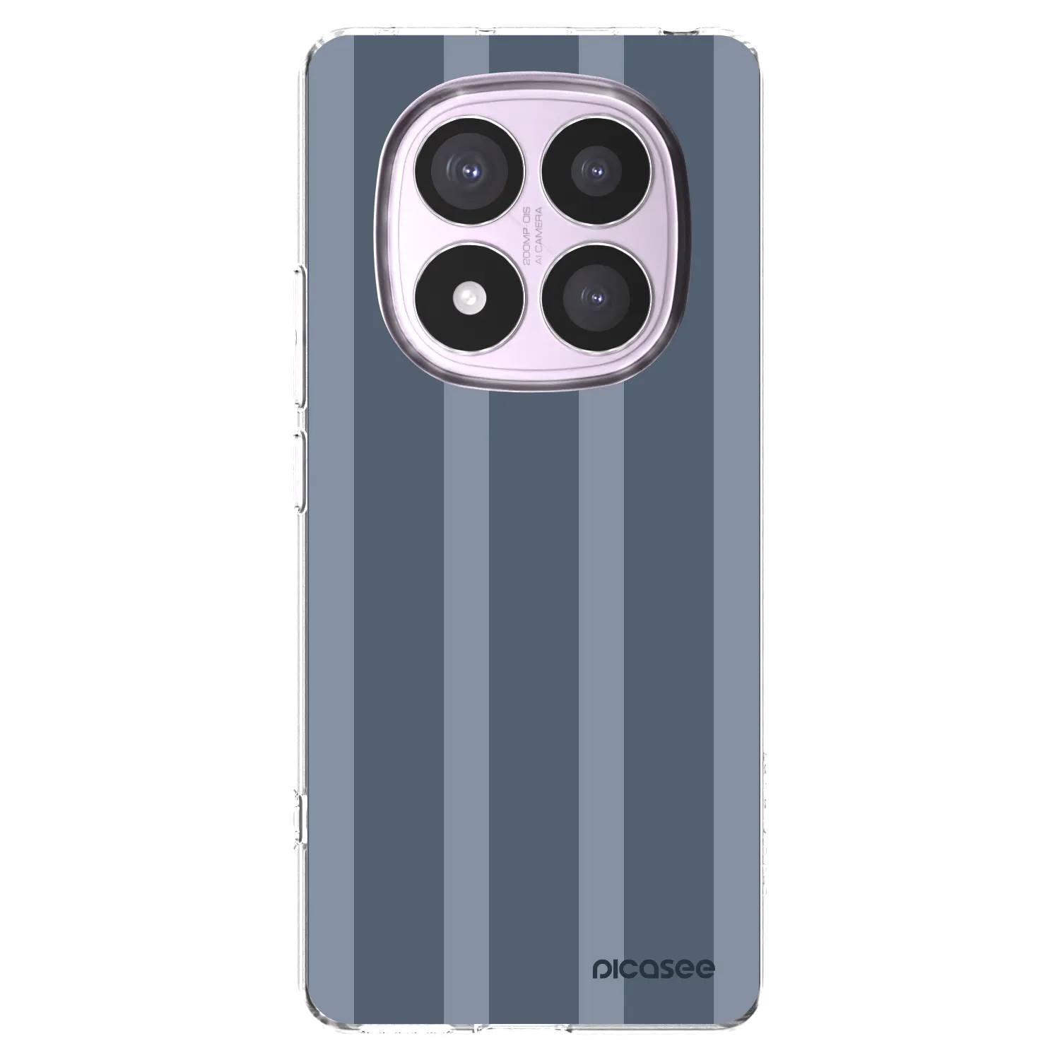 Picasee silikónový prehľadný obal pre Xiaomi Redmi Note 14 Pro 5G - Midnight lounge