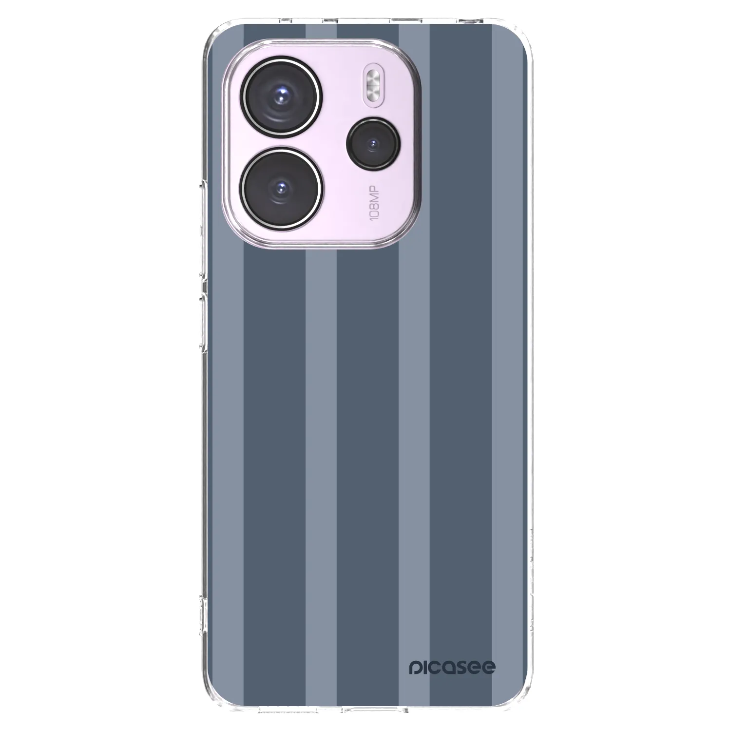 Picasee silikónový prehľadný obal pre Xiaomi Redmi Note 14 4G - Midnight lounge