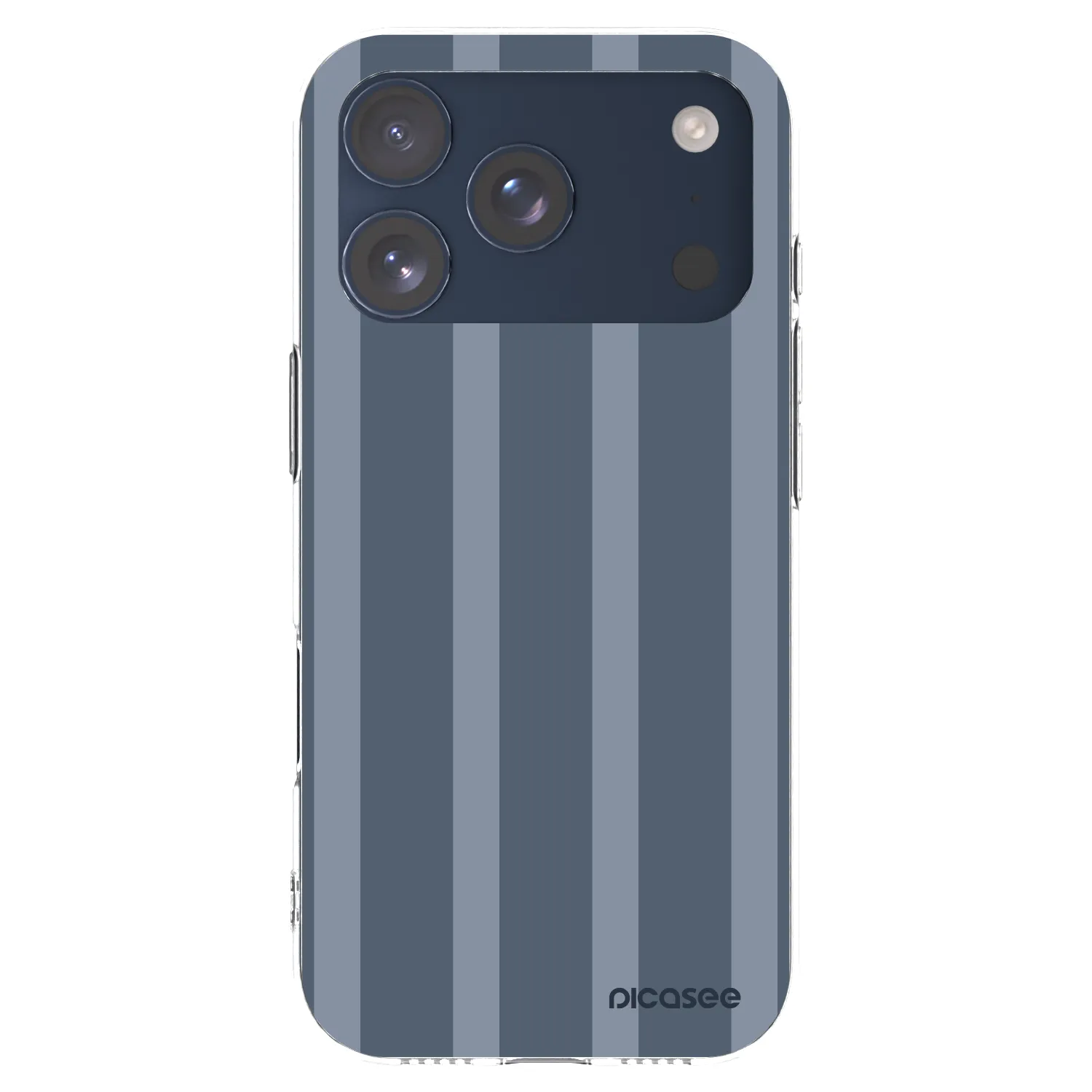 Picasee silikónový prehľadný obal pre Apple iPhone 17 Pro - Midnight lounge