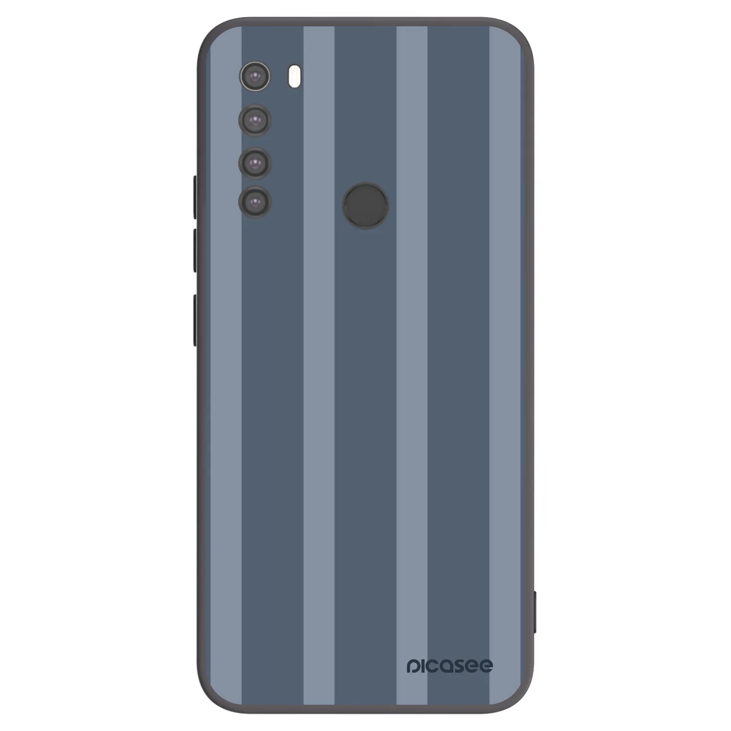 Picasee silikónový čierny obal pre Xiaomi Redmi Note 8 - Midnight lounge