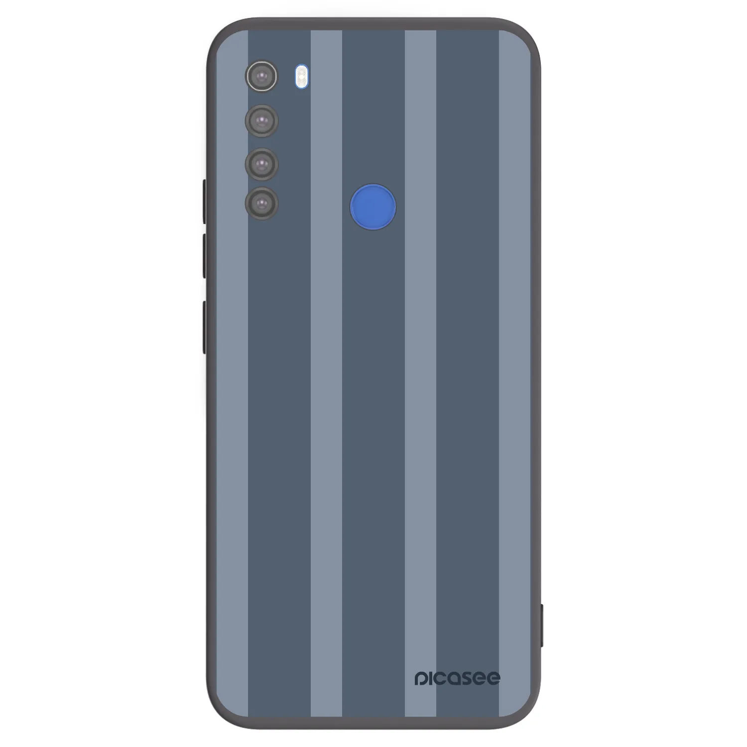Picasee silikónový čierny obal pre Xiaomi Redmi Note 8T - Midnight lounge