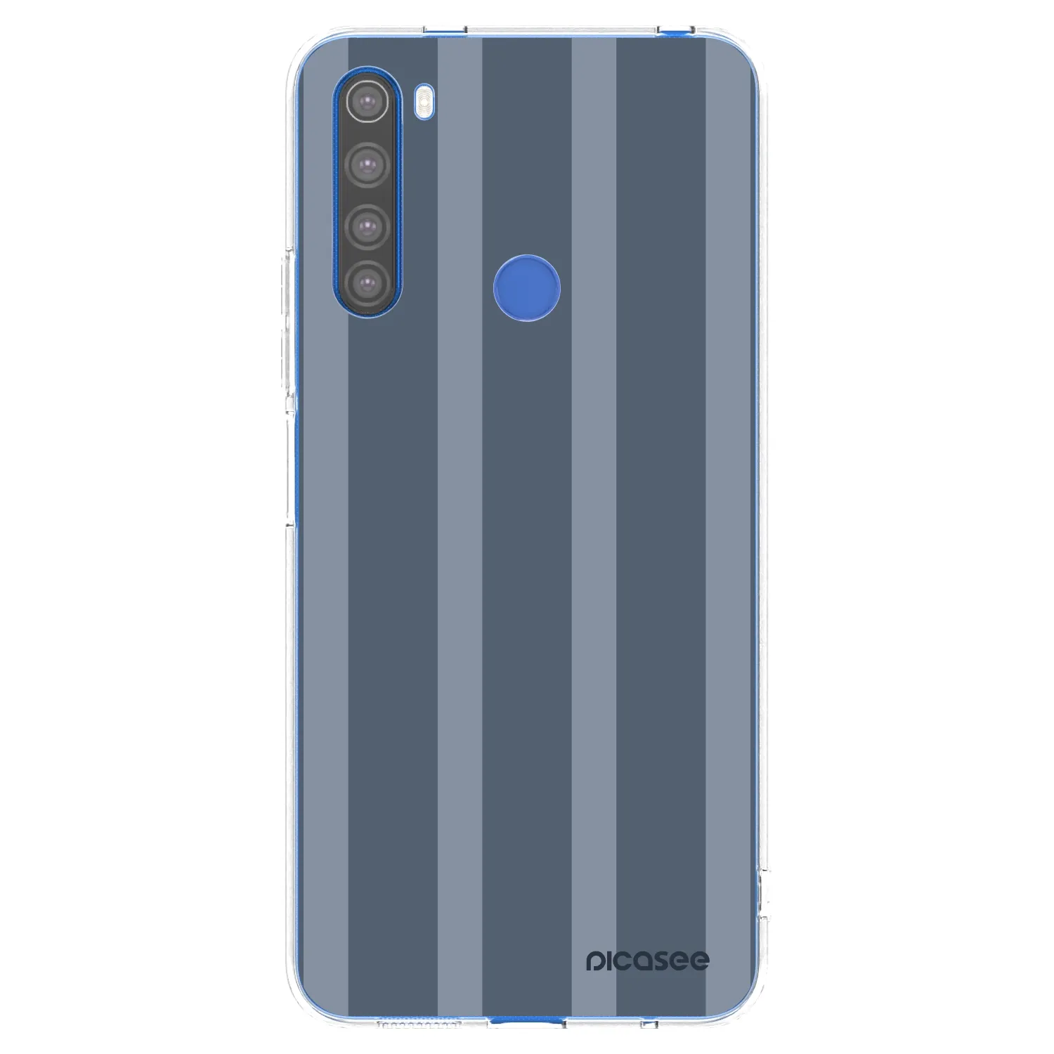 Picasee silikónový prehľadný obal pre Xiaomi Redmi Note 8T - Midnight lounge
