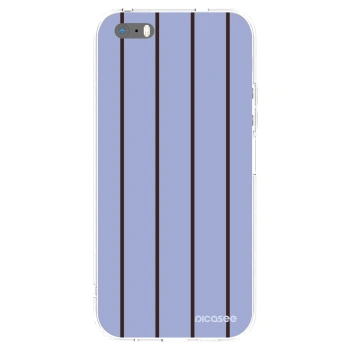 Picasee silikónový prehľadný obal pre Apple iPhone 5/5S/SE - Poolside member