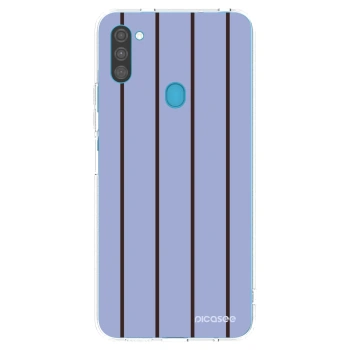 Picasee silikónový prehľadný obal pre Samsung Galaxy M11 - Poolside member