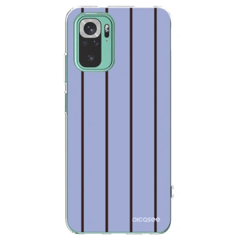Picasee silikónový prehľadný obal pre Xiaomi Redmi Note 10 Pro - Poolside member