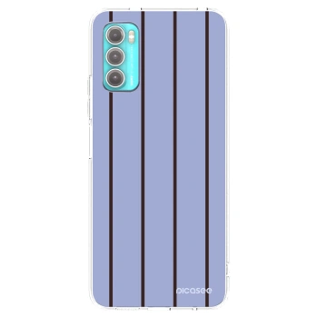 Picasee silikónový prehľadný obal pre Motorola Moto G60 - Poolside member