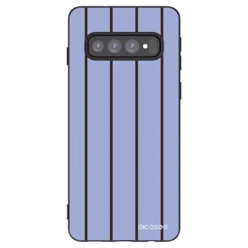 Picasee silikónový čierny obal pre Samsung Galaxy S10 G973 - Poolside member