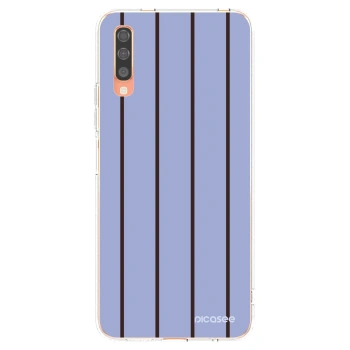 Picasee silikónový prehľadný obal pre Samsung Galaxy A70 A705F - Poolside member