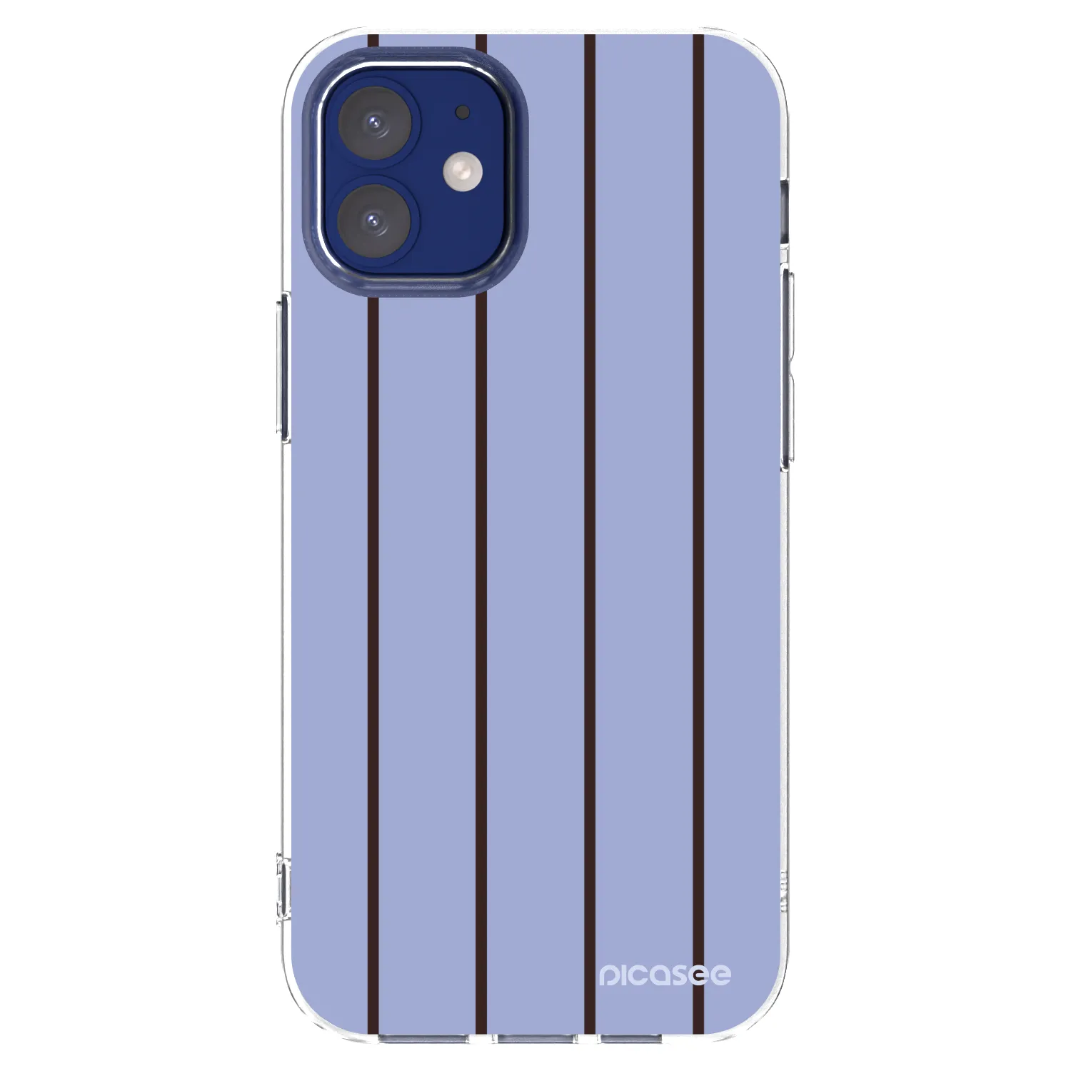 Picasee silikónový prehľadný obal pre Apple iPhone 12 mini - Poolside member