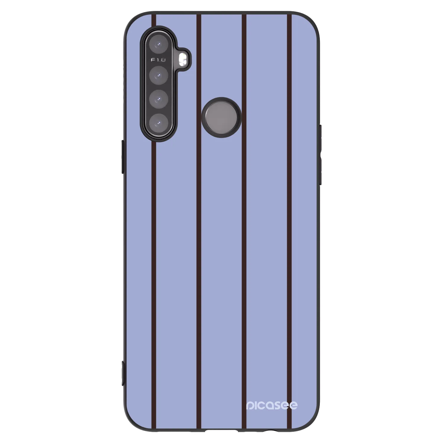 Picasee silikónový čierny obal pre Realme 5 - Poolside member