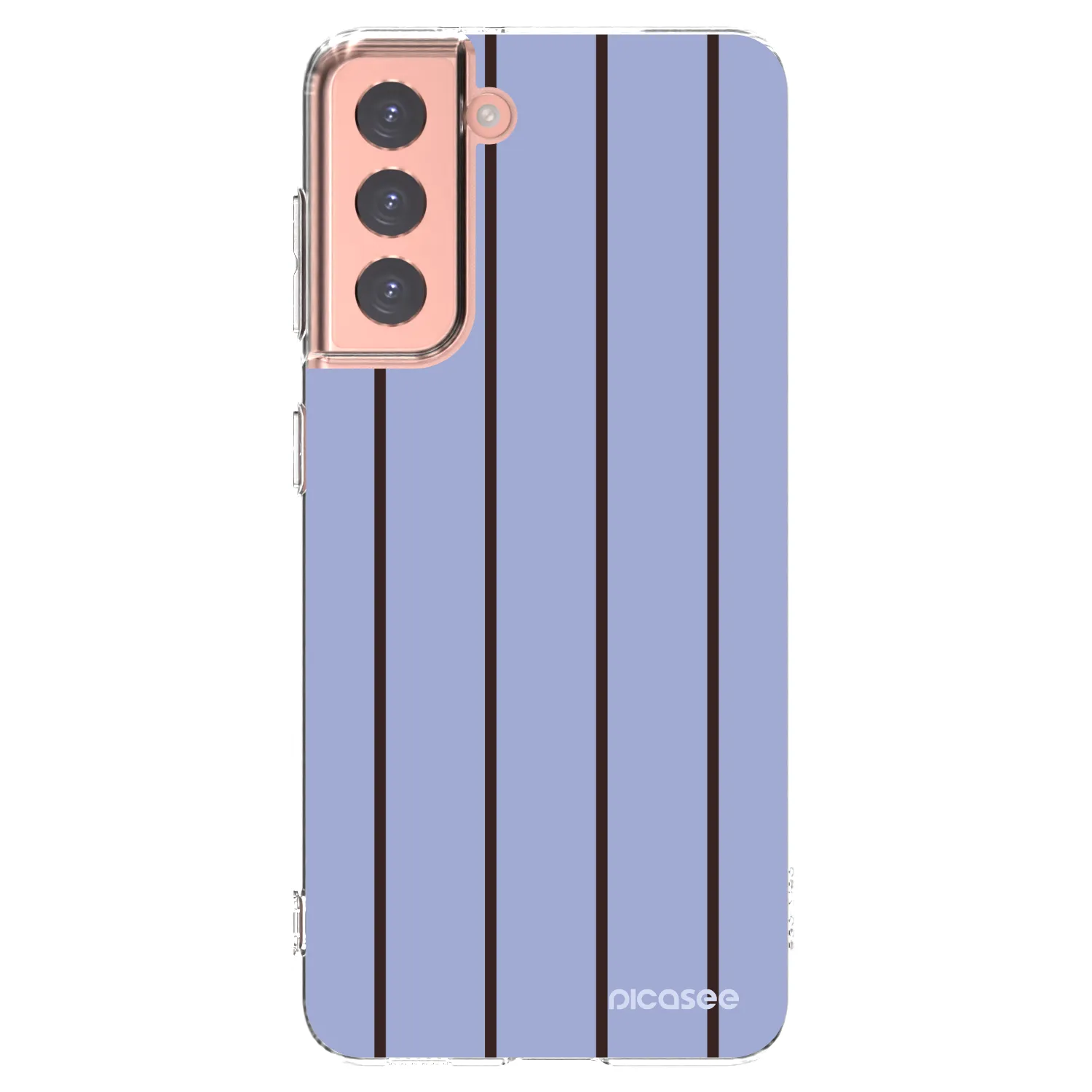 Picasee silikónový prehľadný obal pre Samsung Galaxy S21 5G G991B - Poolside member