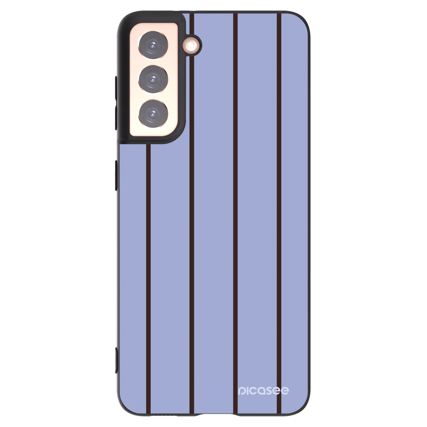 Picasee silikónový čierny obal pre Samsung Galaxy S21 5G G991B - Poolside member