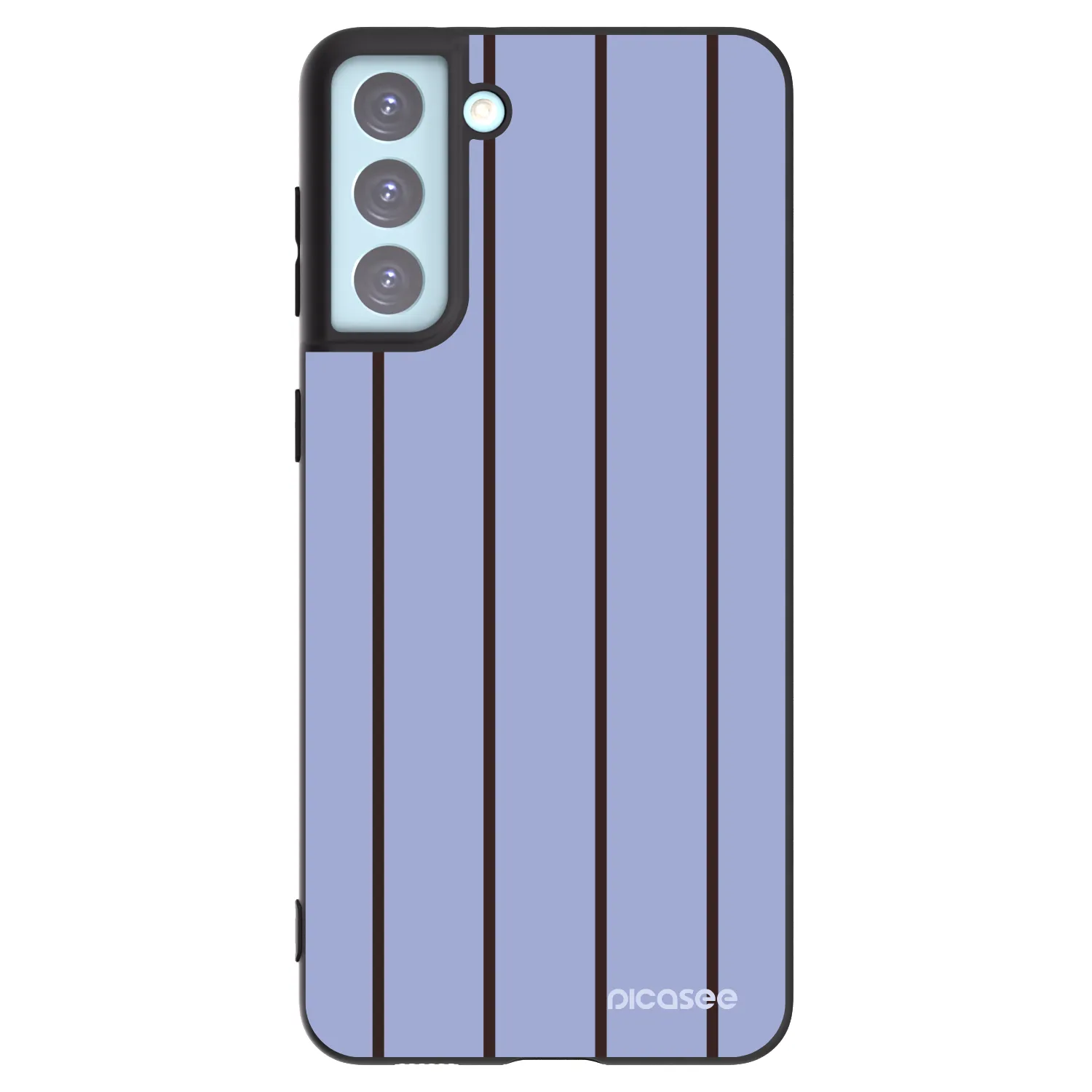 Picasee silikónový čierny obal pre Samsung Galaxy S21+ 5G G996F - Poolside member