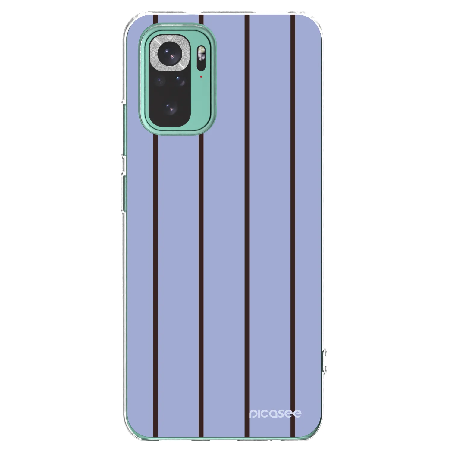 Picasee silikónový prehľadný obal pre Xiaomi Redmi Note 10 Pro - Poolside member