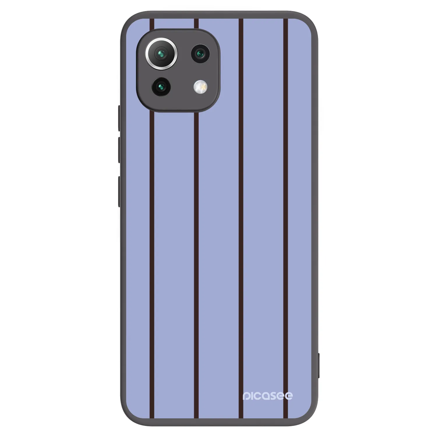 Picasee silikónový čierny obal pre Xiaomi Mi 11 Lite - Poolside member