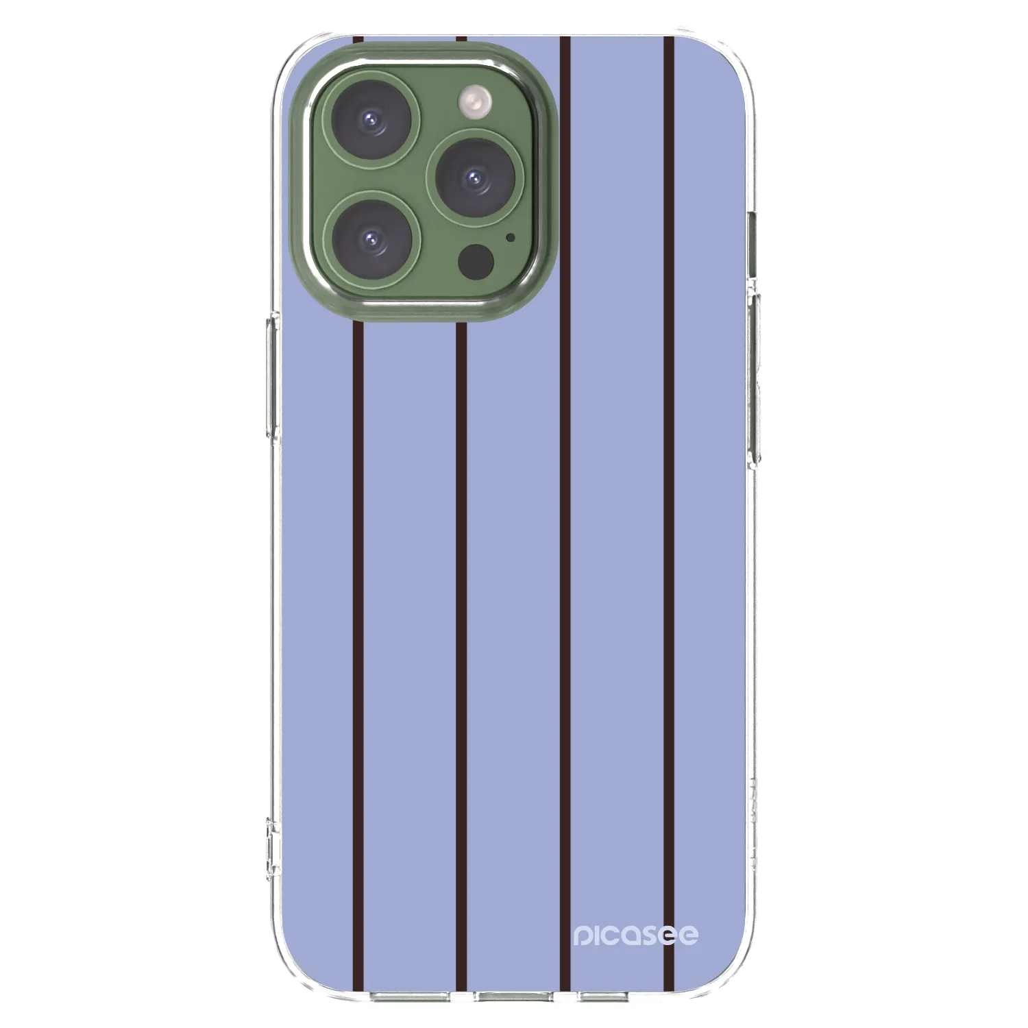 Picasee silikónový prehľadný obal pre Apple iPhone 13 Pro - Poolside member
