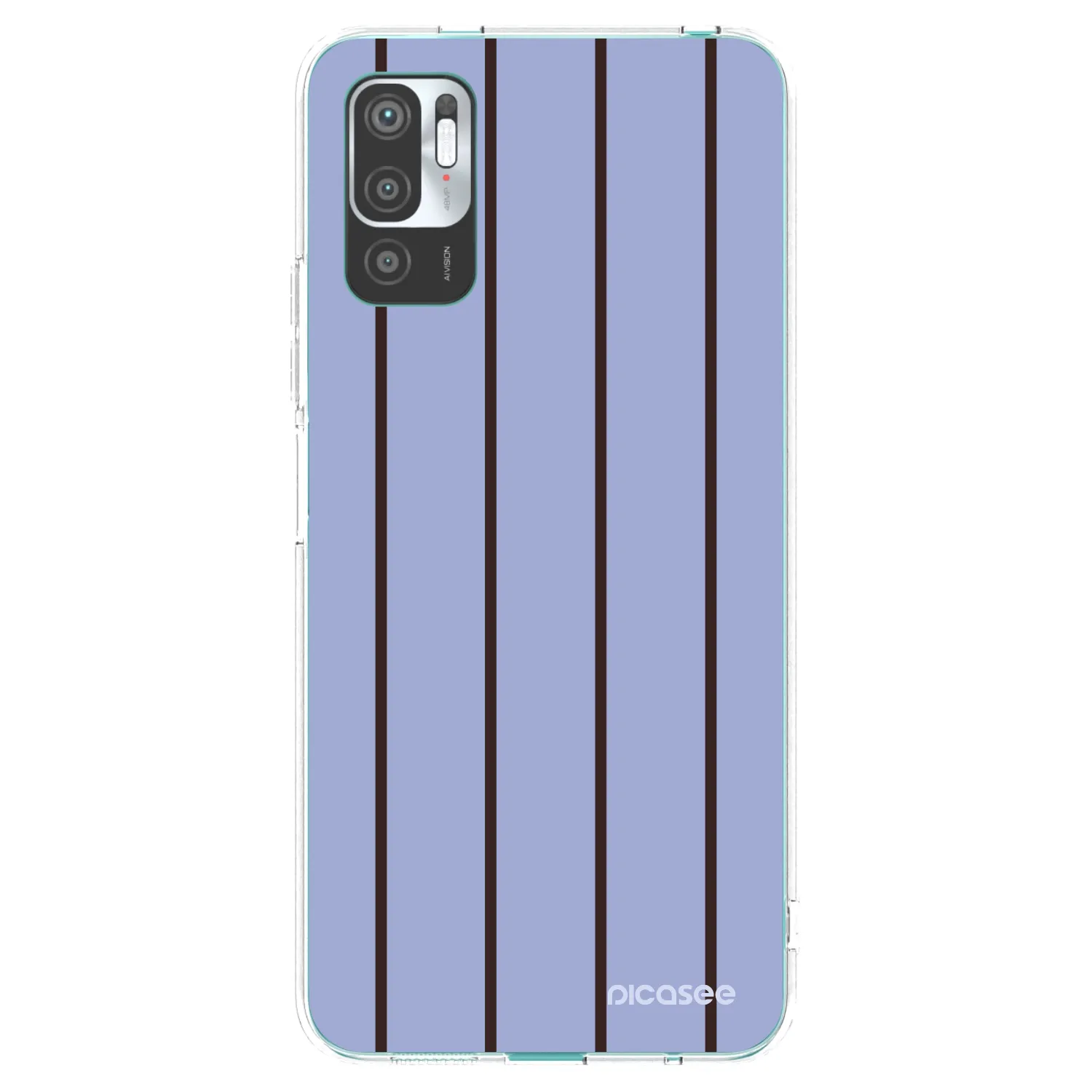Picasee silikónový prehľadný obal pre Xiaomi Redmi Note 10 5G - Poolside member