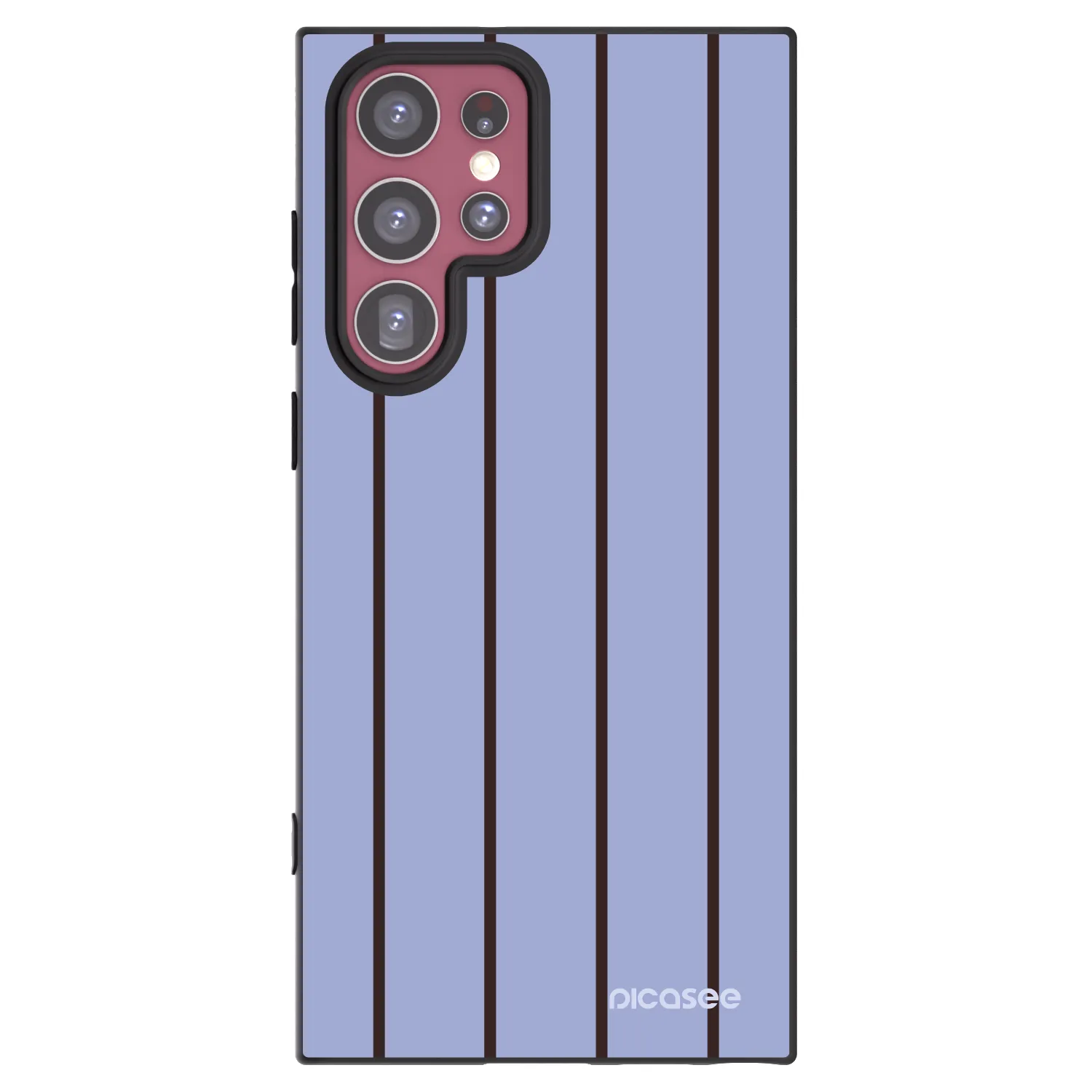 Picasee silikónový čierny obal pre Samsung Galaxy S22 Ultra 5G - Poolside member