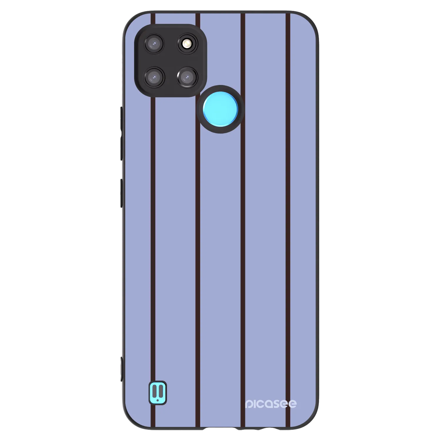 Picasee silikónový čierny obal pre Realme C21Y - Poolside member