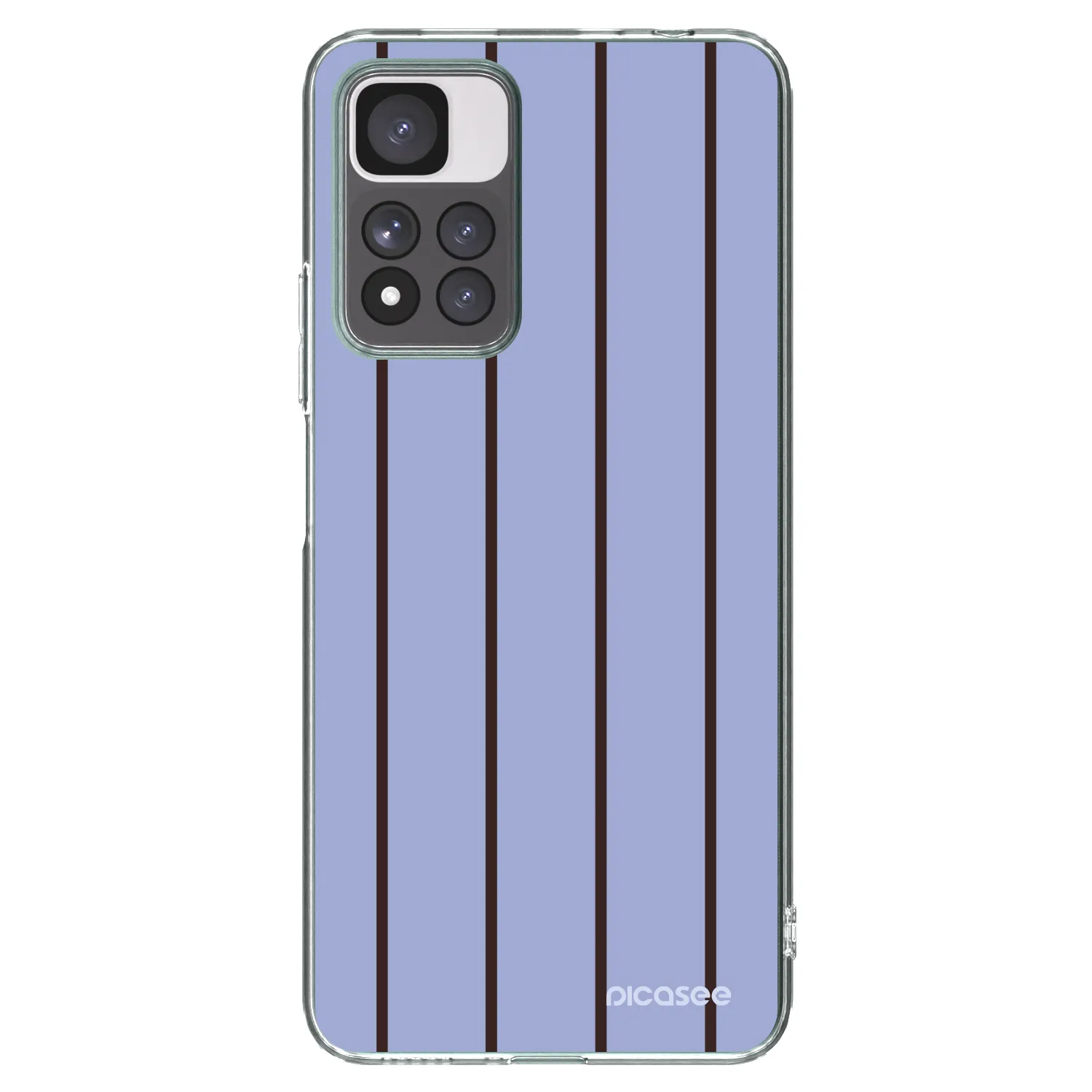 Picasee silikónový prehľadný obal pre Xiaomi Redmi Note 11 Pro+ 5G - Poolside member