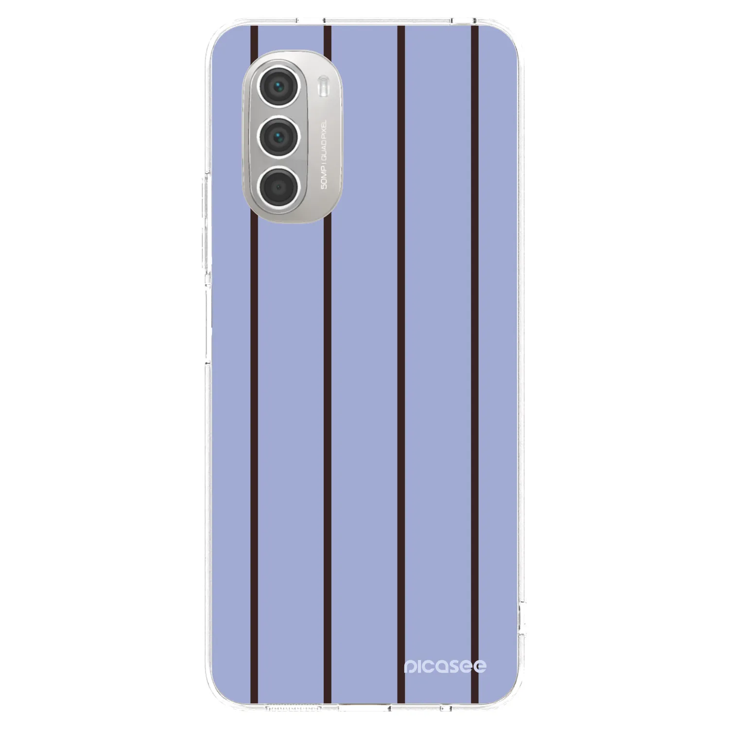 Picasee silikónový prehľadný obal pre Motorola Moto G51 - Poolside member