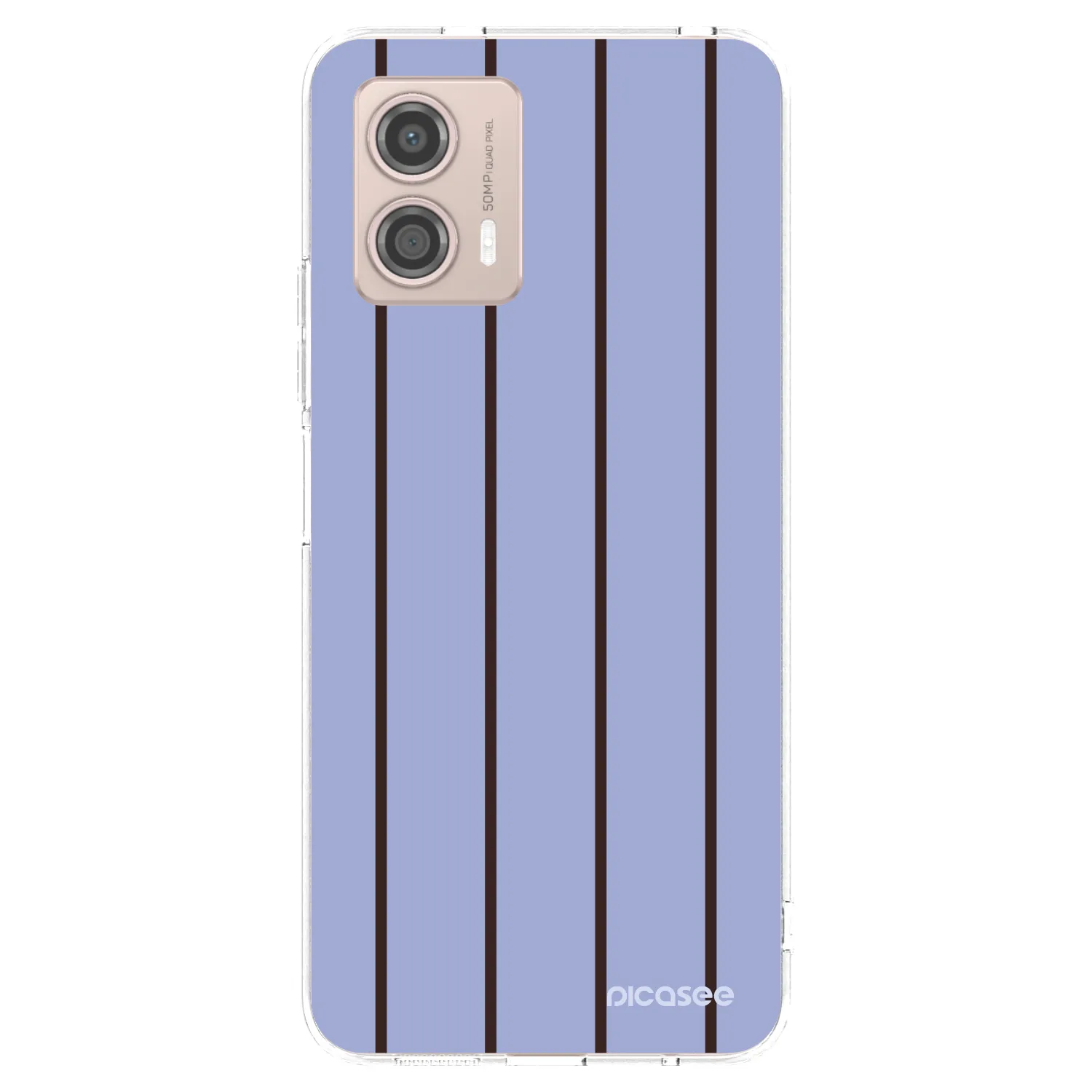 Picasee silikónový prehľadný obal pre Motorola Moto G53 5G - Poolside member