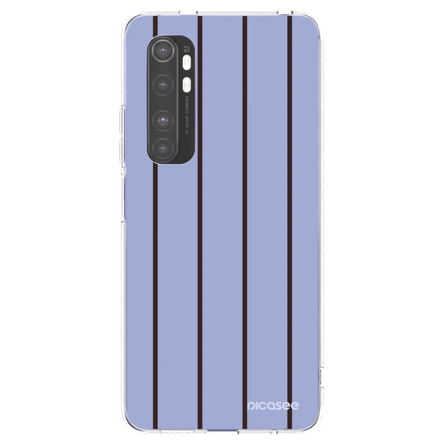 Picasee silikónový prehľadný obal pre Xiaomi Mi Note 10 Lite - Poolside member