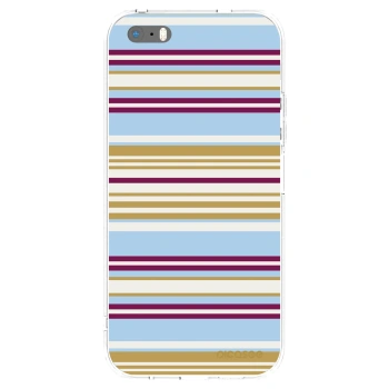 Picasee silikónový prehľadný obal pre Apple iPhone 5/5S/SE - Souvenir