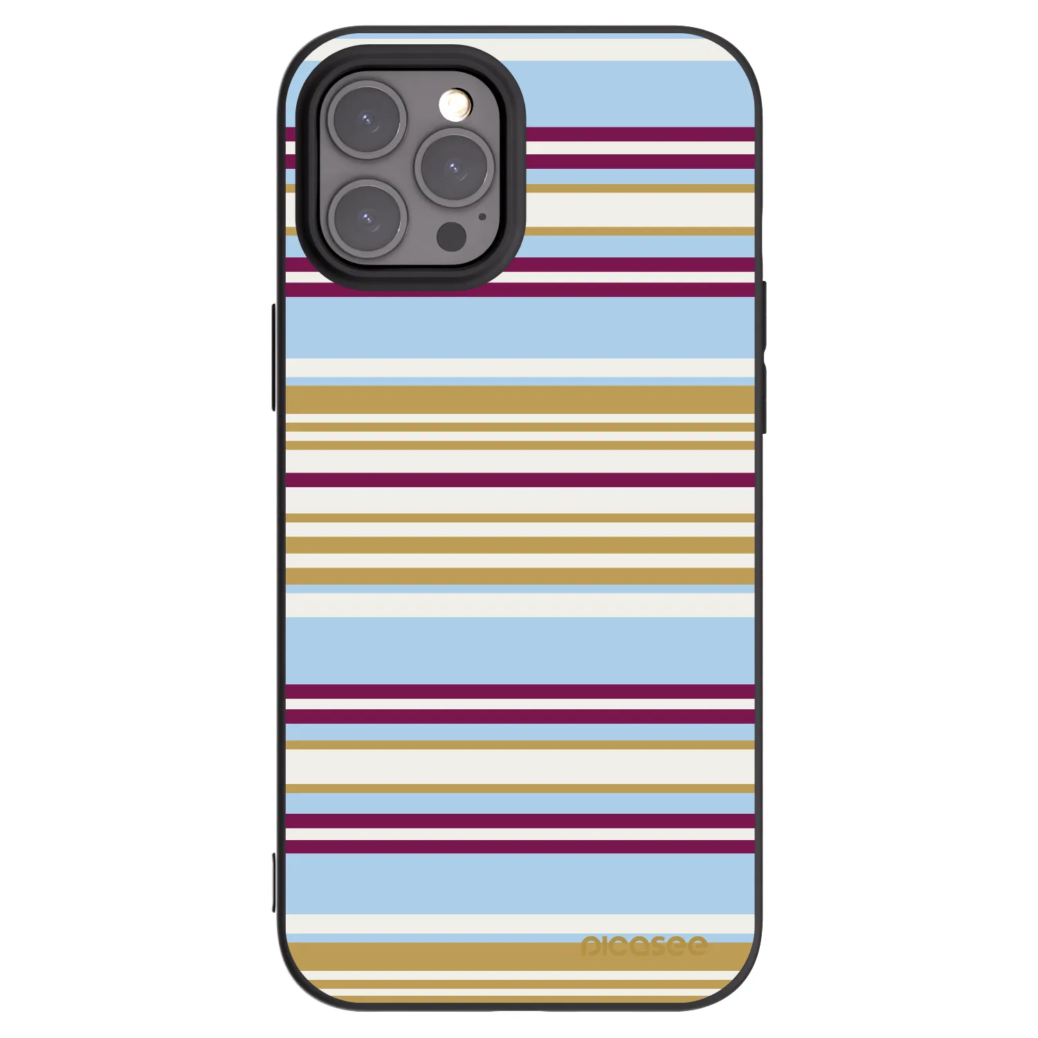 Picasee silikónový čierny obal pre Apple iPhone 12 Pro Max - Souvenir