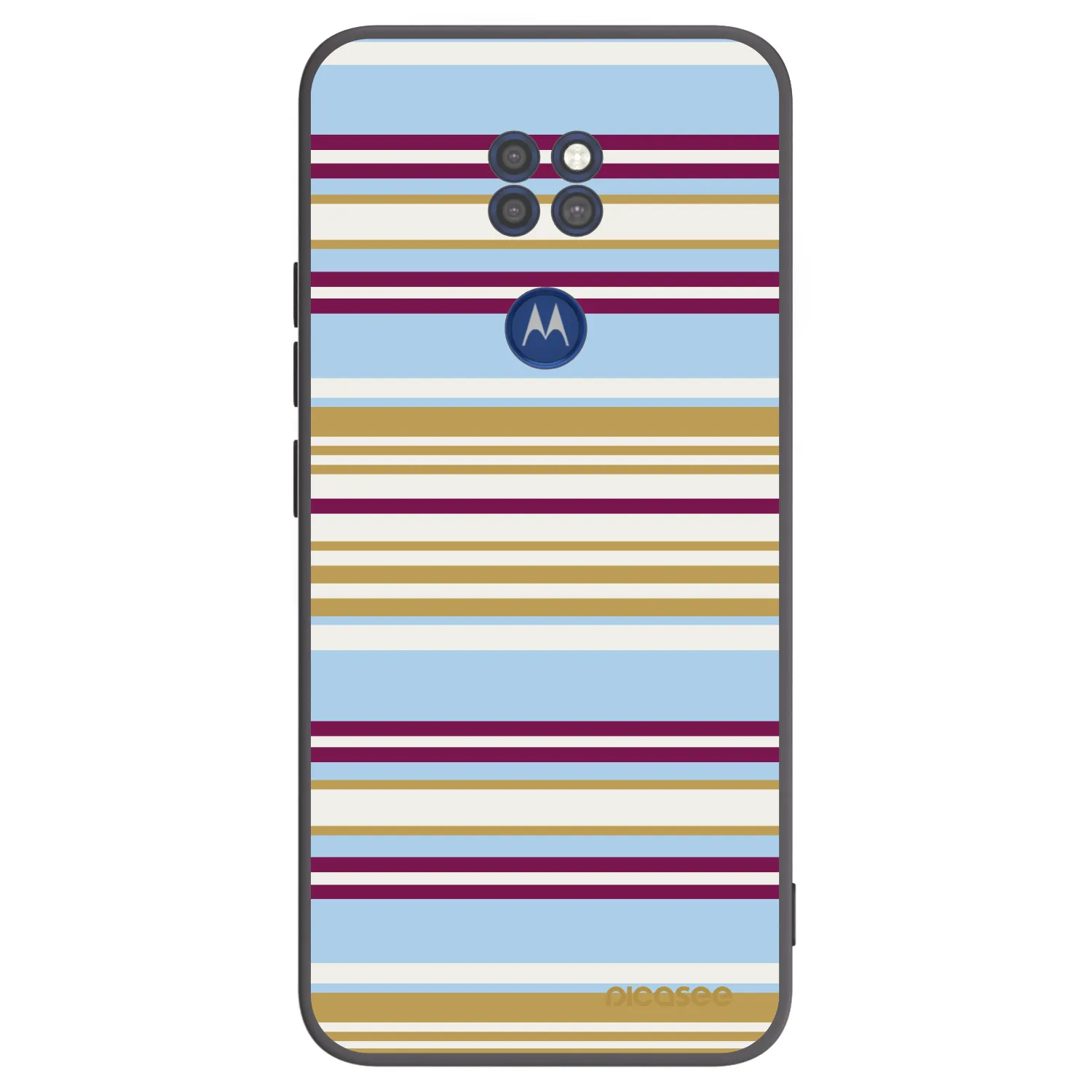 Picasee silikónový čierny obal pre Motorola Moto G9 Play - Souvenir