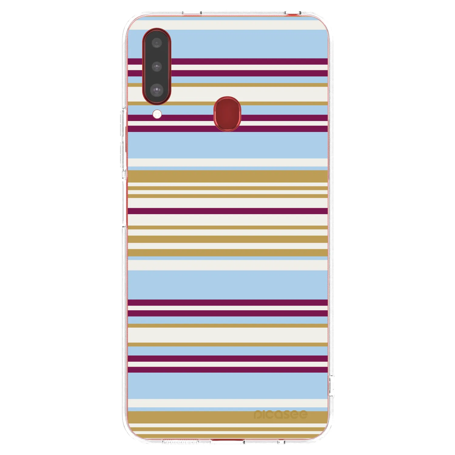 Picasee silikónový prehľadný obal pre Samsung Galaxy A20s - Souvenir