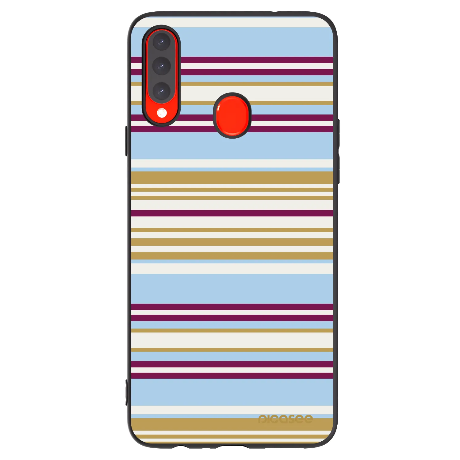 Picasee silikónový čierny obal pre Samsung Galaxy A20s - Souvenir
