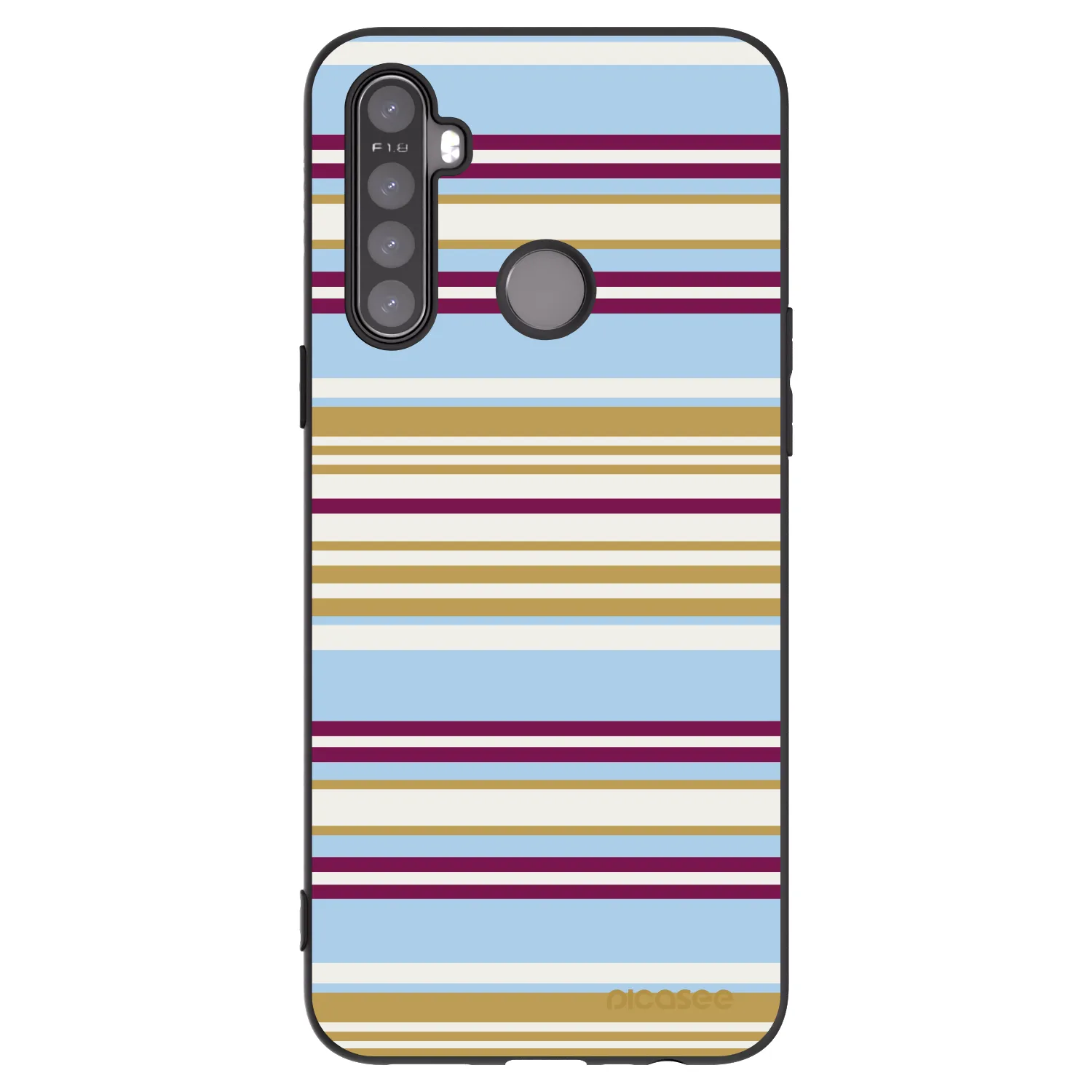 Picasee silikónový čierny obal pre Realme 5 - Souvenir