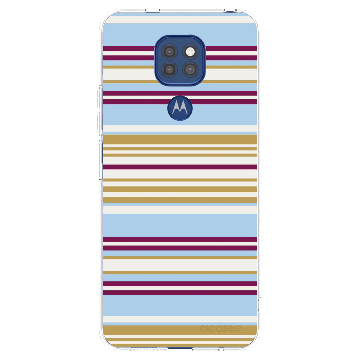 Picasee silikónový prehľadný obal pre Motorola Moto G9 Play - Souvenir