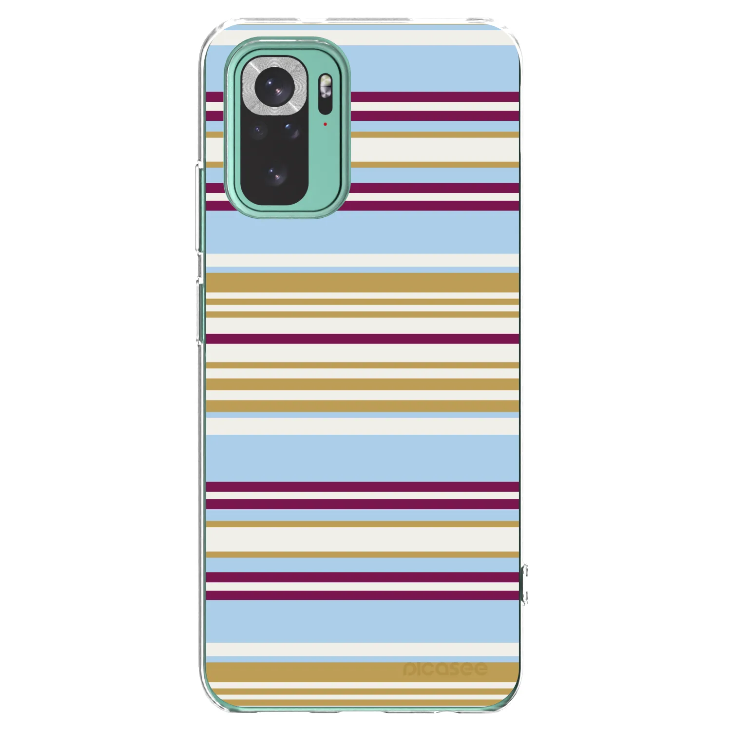 Picasee silikónový prehľadný obal pre Xiaomi Redmi Note 10 Pro - Souvenir
