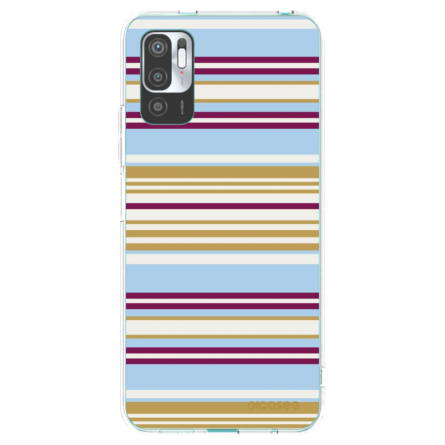 Picasee silikónový prehľadný obal pre Xiaomi Redmi Note 10 5G - Souvenir